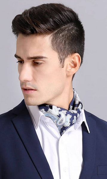 Scarf For Suit Men, Thin Silk Neck Scarf, Short Real Silk Scarf, Mens Short Silk Neckwear, Skinny Silk Scarf Mens, Casual Silk Scarf Men, Lightweight Short Silk Scarf-Art Painting Canvas