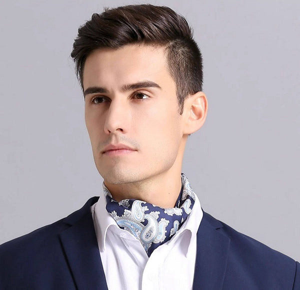 Scarf For Suit Men, Thin Silk Neck Scarf, Short Real Silk Scarf, Mens Short Silk Neckwear, Skinny Silk Scarf Mens, Casual Silk Scarf Men, Lightweight Short Silk Scarf-Art Painting Canvas