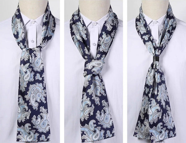 Scarf For Suit Men, Thin Silk Neck Scarf, Short Real Silk Scarf, Mens Short Silk Neckwear, Skinny Silk Scarf Mens, Casual Silk Scarf Men, Lightweight Short Silk Scarf-Art Painting Canvas