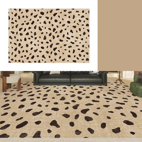 Modern Rugs under Dining Room Table, Contemporary Abstract Rugs Next to Bed, Geometric Modern Carpets for Office, Large Modern Rugs for Living Room-Art Painting Canvas