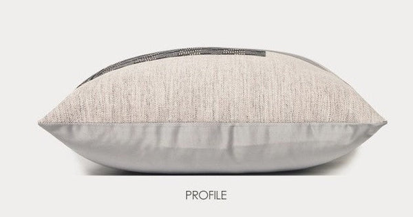 Large Decorative Modern Sofa Pillows, Modern Throw Pillows for Couch, Large Gray Modern Pillows, Modern Simple Throw Pillows for Living Room-Art Painting Canvas
