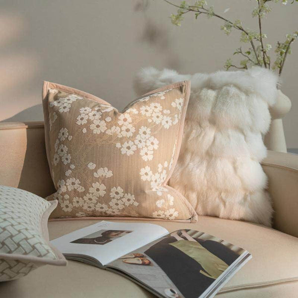 Decorative Pillow Arrangement Ideas for Couch, Modern Decorative Pillow Cover, Decorative Throw Pillows for Living Room, Modern Sofa Pillows-Art Painting Canvas