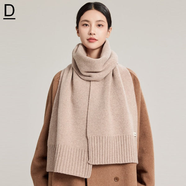 Casual Scarf for Women, Cold Weather Scarf, Fashion Designer Scarf, Red Winter Scarf, Modern Wool Scarf for Women, Soft Cashmere Scarf for Women-Art Painting Canvas