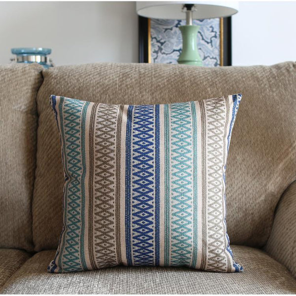 Decorative Pillows for Couch, Simple Modern Throw Pillows, Geometric Pattern Throw Pillows, Decorative Sofa Pillows for Living Room-Art Painting Canvas