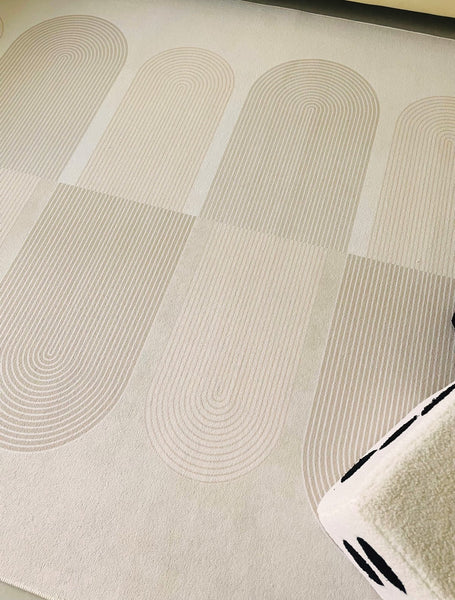 Bedroom Modern Rug Ideas, Kitchen Modern Rugs, Geometric Modern Rug Placement Ideas for Living Room, Contemporary Area Rugs-Art Painting Canvas