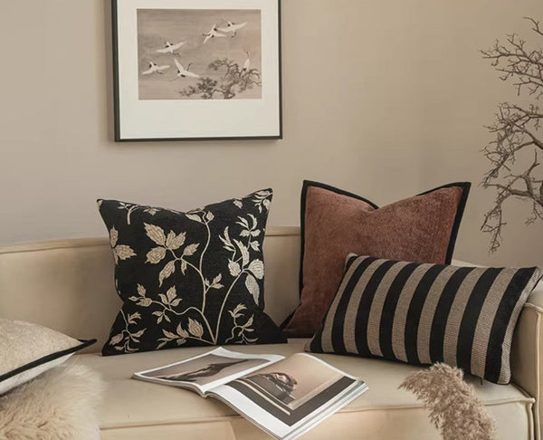 Modern Decorative Pillow Covers, Decorative Pillow Arrangement Ideas for Couch, Large Decorative Throw Pillows, Decorative Pillows for Living Room-Art Painting Canvas
