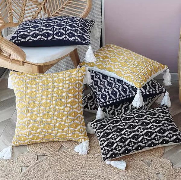 Decorative Modern Pillows for Couch, Modern Pillows for Living Room, Modern Sofa Pillows Covers, Modern Sofa Cushion-Art Painting Canvas
