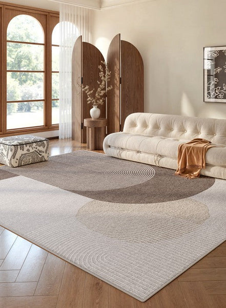 Extra Large Modern Rugs for Living Room, Abstract Contemporary Modern Rugs, Geometric Area Rugs for Bedroom, Modern Rugs for Office-Art Painting Canvas