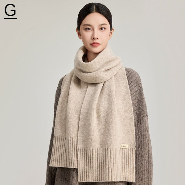 Modern Wool Scarf for Women, Soft Cashmere Scarf for Women, Casual Scarf for Women, Cold Weather Scarf, Fashion Designer Scarf, Winter Scarf-Art Painting Canvas