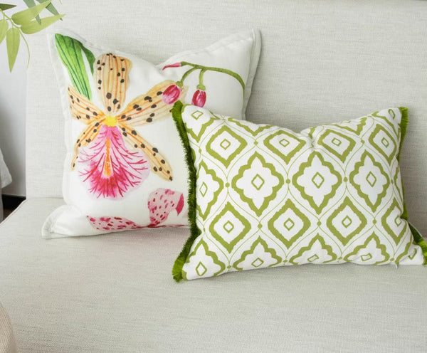 Large Decorative Pillows for Interior Design, Modern Decorative Cushion Covers, Unique Decorative Pillow Arrangement Ideas for Couch, Decorative Pillows for Living Room-Art Painting Canvas