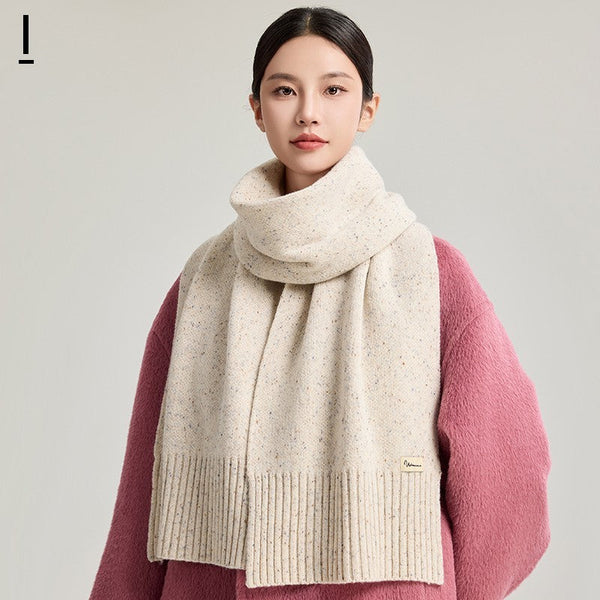 Modern Wool Scarf for Women, Soft Cashmere Scarf for Women, Casual Scarf for Women, Cold Weather Scarf, Fashion Designer Scarf, Winter Scarf-Art Painting Canvas