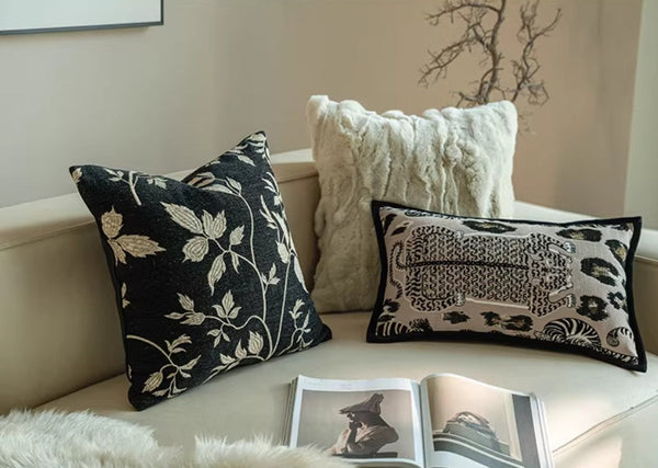 Modern Decorative Pillow Covers, Decorative Pillow Arrangement Ideas for Couch, Large Decorative Throw Pillows, Decorative Pillows for Living Room-Art Painting Canvas