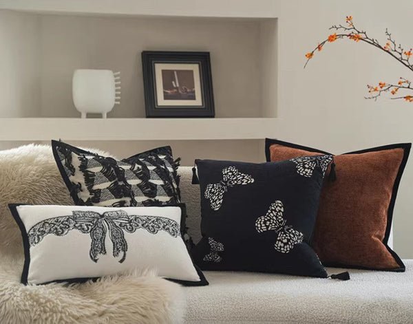 Decorative Pillow Arrangement Ideas for Couch, Large Decorative Throw Pillows, Modern Decorative Pillows for Living Room, Decorative Pillow Covers-Art Painting Canvas