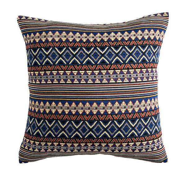 Decorative Throw Pillows, Geometric Pattern Throw Pillow for Couch, Bohemia Sofa Pillows for Living Room, Large Bohemian Decorative Sofa Pillows-Art Painting Canvas