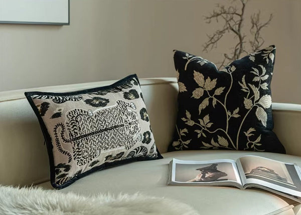 Modern Decorative Pillow Covers, Decorative Pillow Arrangement Ideas for Couch, Large Decorative Throw Pillows, Decorative Pillows for Living Room-Art Painting Canvas