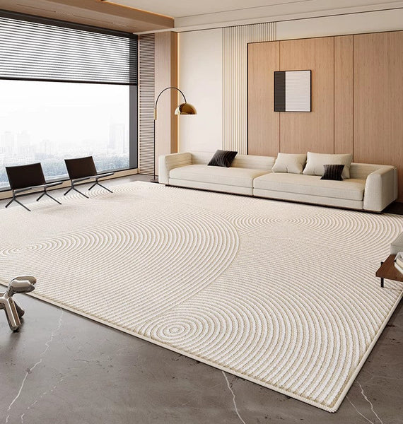 Large Modern Rugs for Living Room, Bedroom Modern Rugs, Dining Room Geometric Modern Rugs, Contemporary Modern Rugs under Coffee Table-Art Painting Canvas