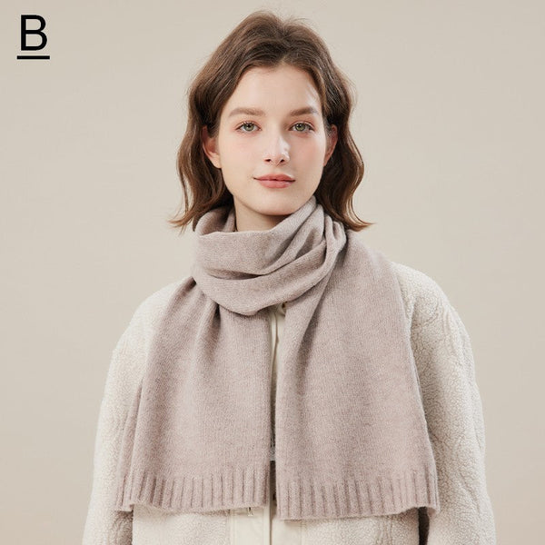 Wool Scarf for Women, Cozy Winter Scarf, Modern Fashion Designer Scarf, Casual Scarf for Women, Soft Cashmere Scarf for Women, Cold Weather Scarf-Art Painting Canvas