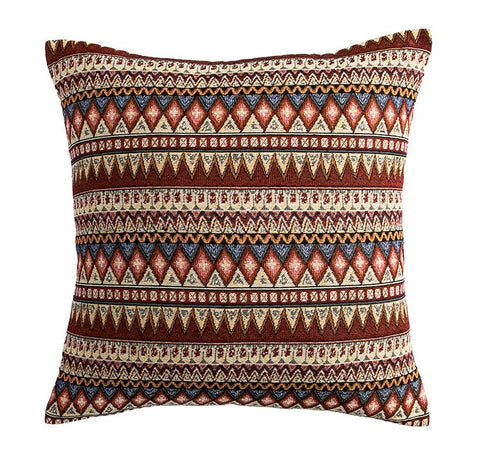 Geometric Pattern Throw Pillow for Couch, Decorative Throw Pillows, Bohemia Sofa Pillows for Living Room, Large Bohemian Decorative Sofa Pillows-Art Painting Canvas