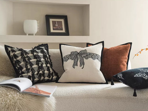 Decorative Pillow Arrangement Ideas for Couch, Large Decorative Throw Pillows, Modern Decorative Pillows for Living Room, Decorative Pillow Covers-Art Painting Canvas