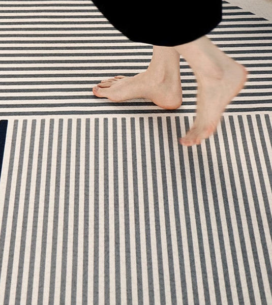Bedroom Modern Floor Rugs, Large Area Rugs for Office, Modern Area Rug for Living Room, Contemporary Area Rugs under Sofa-Art Painting Canvas