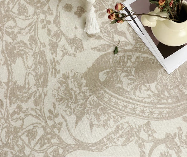 Thick Soft Rugs under Coffee Table, Contemporary Modern Rugs for Living Room, French Style Modern Rugs for Interior Design, Modern Rugs for Dining Room