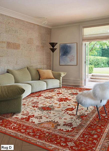 Vintage Rugs for Bedroom, Persain Rugs for Dining Room, Oversized Area Rugs for Living Room, Extra Large Vintage Persian Rugs, Antique Persian Rug-Art Painting Canvas