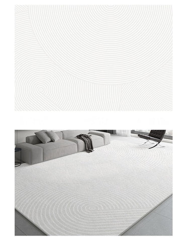 Modern Floor Rugs for Bedroom, Dining Room Floor Rug, Large Floor Rugs for Living Room, Extra Large Geometric Modern Rugs for Office-Art Painting Canvas