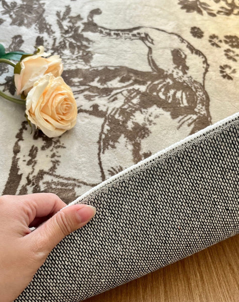 Soft Rugs under Coffee Table, Contemporary Modern Rugs for Living Room, Thick French Style Modern Rugs for Interior Design, Modern Rugs for Dining Room