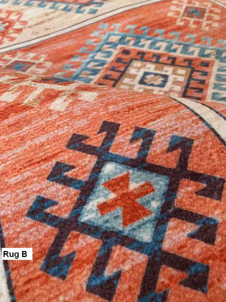 Living Room Vintage Area Rugs, Morocco Area Rugs for Dining Room, Traditional Persain Rugs for Bedroom, Traditional Colorful Persian Rugs
