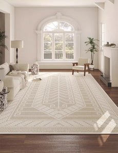 Large Modern Rugs for Living Room, Modern Rugs under Dining Room Table, Modern Carpets for Bedroom, Geometric Contemporary Modern Rugs Next to Bed-Art Painting Canvas
