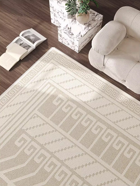 Large Modern Rugs for Living Room, Modern Rugs under Dining Room Table, Modern Carpets for Bedroom, Geometric Contemporary Modern Rugs Next to Bed-Art Painting Canvas