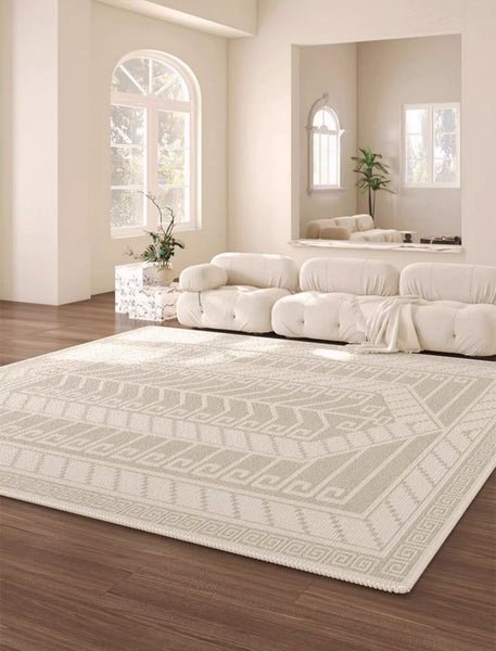 Large Modern Rugs for Living Room, Modern Rugs under Dining Room Table, Modern Carpets for Bedroom, Geometric Contemporary Modern Rugs Next to Bed-Art Painting Canvas