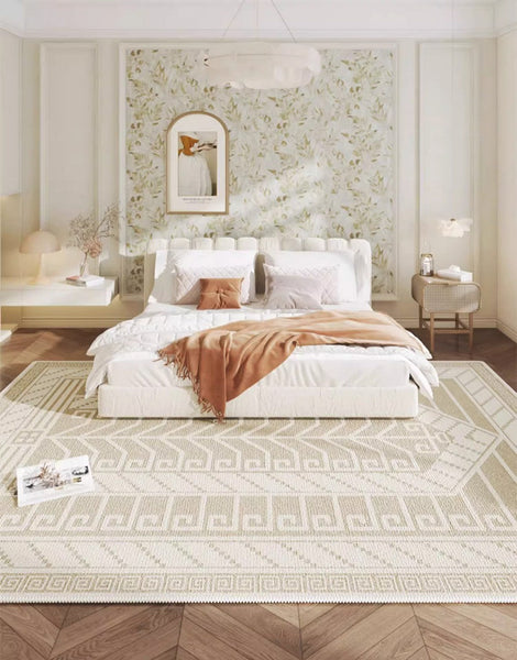 Large Modern Rugs for Living Room, Modern Rugs under Dining Room Table, Modern Carpets for Bedroom, Geometric Contemporary Modern Rugs Next to Bed-Art Painting Canvas