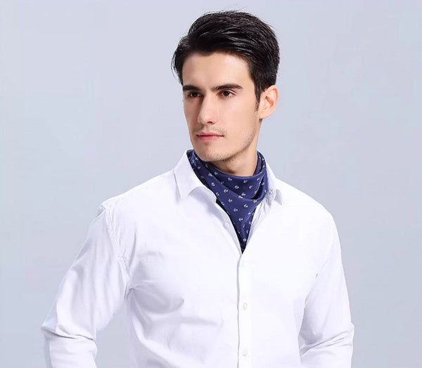 Summer Silk Scarf Men, Formal Silk Scarf Mens, Small Square Silk Scarf, Mens Dress Silk Scarf, Skinny Silk Scarf Men, Pure Silk Square Scarf, Soft Silk Scarf Mens, Silk Neckerchief For Men-Art Painting Canvas