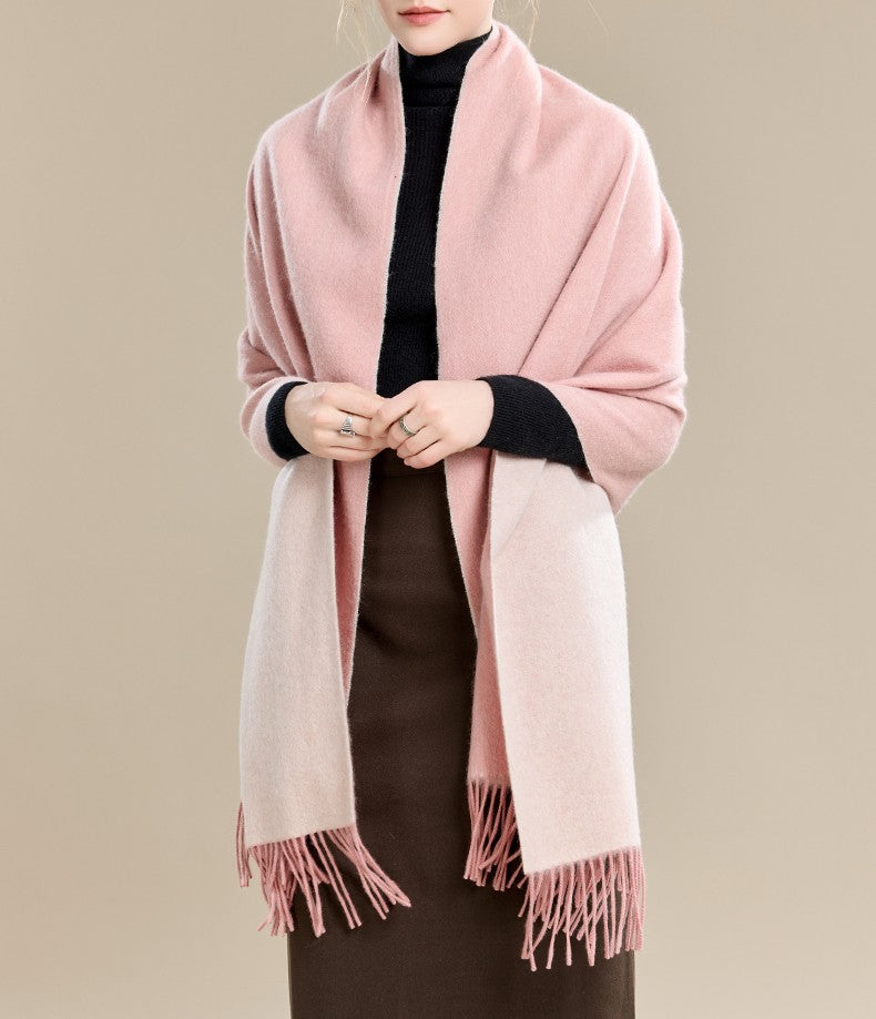 Fashion Scarf, Christmas Gift, Gifts for Her, Long Wool Scarf, Soft Wool Scarf for Women, Evening Wrap, Winter Shawl, Elegant Shawl, Warm Cape-Art Painting Canvas