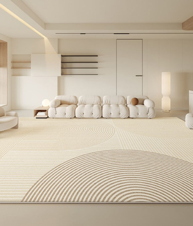 Oversized Modern Rug for Living Room, Bedroom Floor Rugs, Geometric Contemporary Rugs for Dining Room, Extra Large Modern Rugs for Living Room-Art Painting Canvas