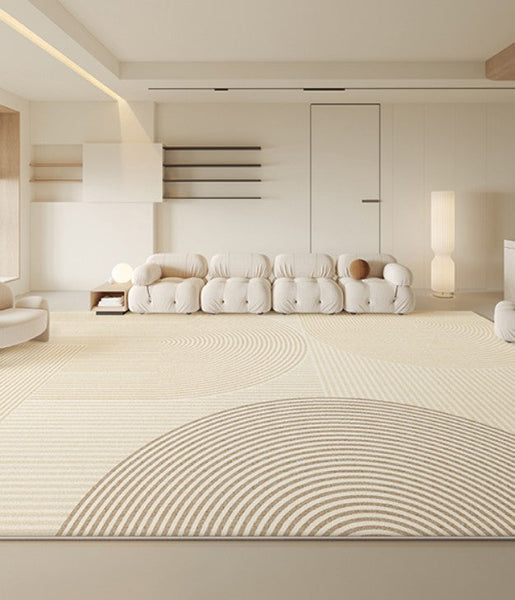 Bedroom Floor Rugs, Geometric Contemporary Rugs for Dining Room, Extra Large Modern Rugs for Living Room, Oversized Modern Rug for Living Room-Art Painting Canvas