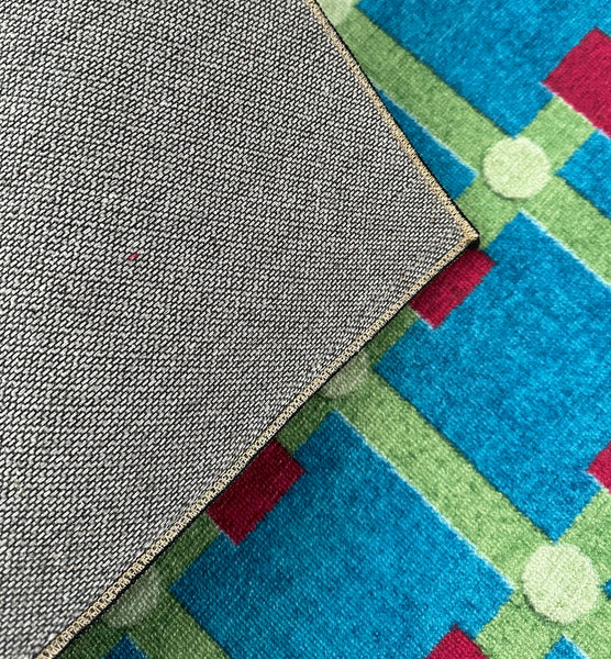 Contemporary Modern Rugs for Living Room, Mid Century Modern Rugs, Colorful Absract Rugs for Bedroom, Minimalist Geometric Rugs for Living Room-Art Painting Canvas