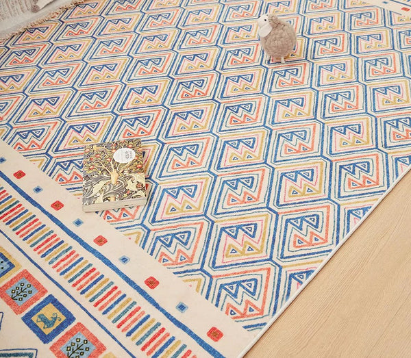 Contemporary Runner Rugs for Living Room, Modern Runner Rugs Next to Bed, Runner Rugs for Hallway, Bathroom Runner Rugs, Kitchen Runner Rugs-Art Painting Canvas