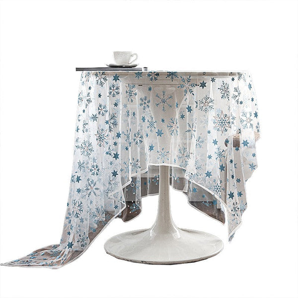 Lace Embroidered Table Covers, Rectangular Table Covers for Coffee Table, Oversized Modern Lace Tablecloths, Extra Large Rectangular Tablecloth for Oval Table-Art Painting Canvas