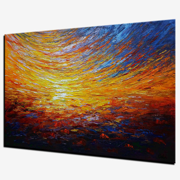 Canvas Painting, Custom Abstract Artwork, Abstract Painting, Abstract Painting, Modern Art-Art Painting Canvas