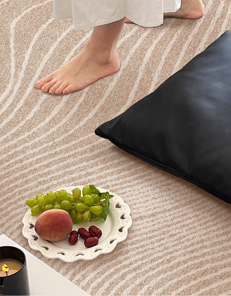 Oversized Modern Rug for Living Room, Geometric Contemporary Rugs for Dining Room, Bedroom Floor Rugs, Extra Large Modern Rugs for Living Room-Art Painting Canvas