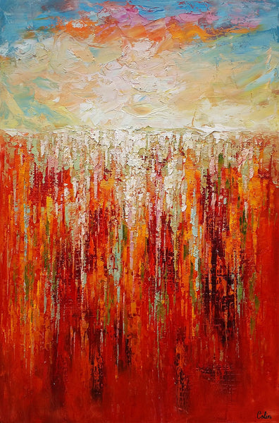 Canvas Painting, Original Artwork, Original Painting, Custom Extra Large Painting-Art Painting Canvas