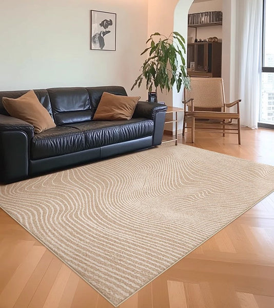 Oversized Modern Rug for Living Room, Geometric Contemporary Rugs for Dining Room, Bedroom Floor Rugs, Extra Large Modern Rugs for Living Room-Art Painting Canvas
