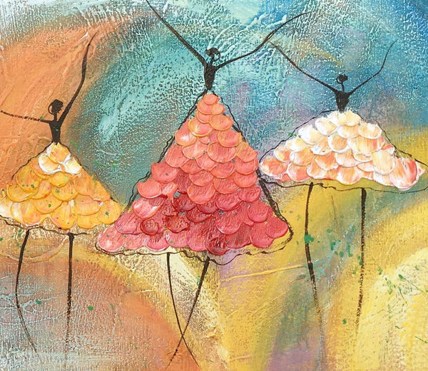 Canvas Paintings for Bedroom, Ballet Dancer Painting, Simple Wall Art Painting, Abstract Canvas Painting, Abstract Wall Art Paintings, Large Painting for Sale-Art Painting Canvas