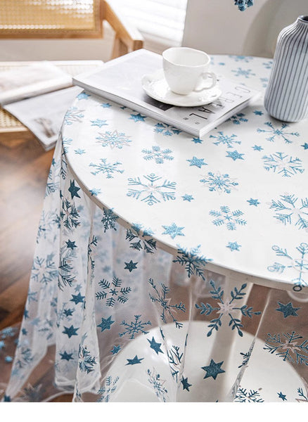 Lace Embroidered Table Covers, Rectangular Table Covers for Coffee Table, Oversized Modern Lace Tablecloths, Extra Large Rectangular Tablecloth for Oval Table-Art Painting Canvas