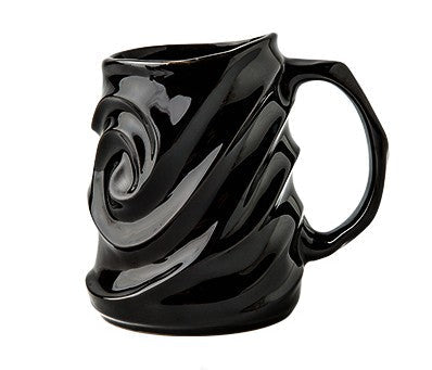 Brown Ceramic Coffee Mug, Stoneware Coffee Mugs, Large Capacity Coffee Cups, Large Handmade Pottery Coffee Mug-Art Painting Canvas