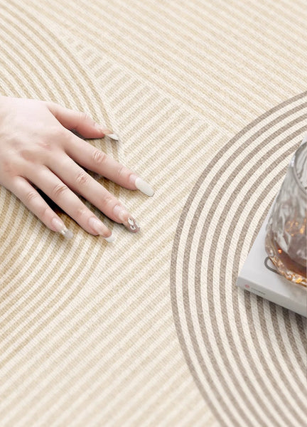 Abstract Contemporary Rugs for Bedroom, Modern Rugs under Sofa, Dining Room Floor Rugs, Modern Rugs for Office, Large Cream Color Rugs in Living Room