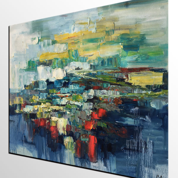 Heavy Texture Painting, Large Painting for Living Room, Abstract Painting for Sale, Custom Art Painting-Art Painting Canvas