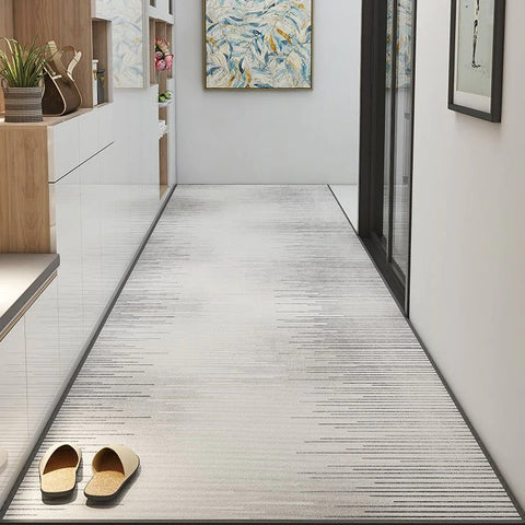 Abstrct Entrance Hallway Runners, Simple Modern Long Hallway Runners, Kitchen Runner Rugs, Entryway Runner Rug Ideas, Long Hallway Runners, Long Narrow Runner Rugs-Art Painting Canvas